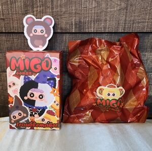 NIB Migo Little Troublemaker Confirmed Escape Little Bear (Brown)